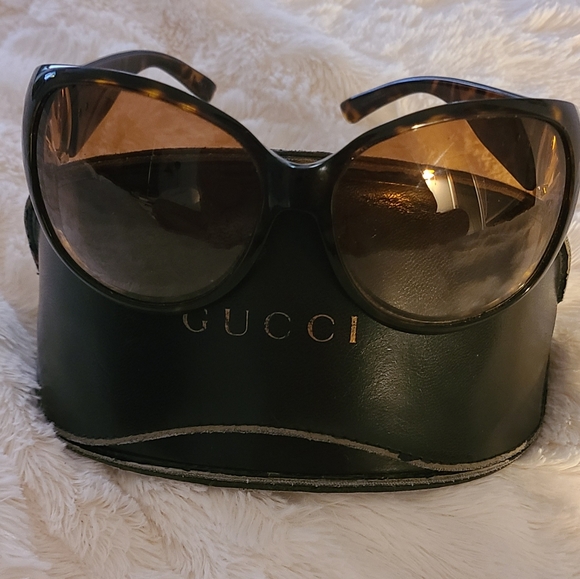 GUCCI Horsebit Sunglasses Tortoise GG 2942/S - Picture 6 of 12